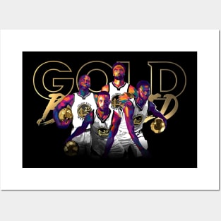 Gold Blooded GSW WPAP Posters and Art